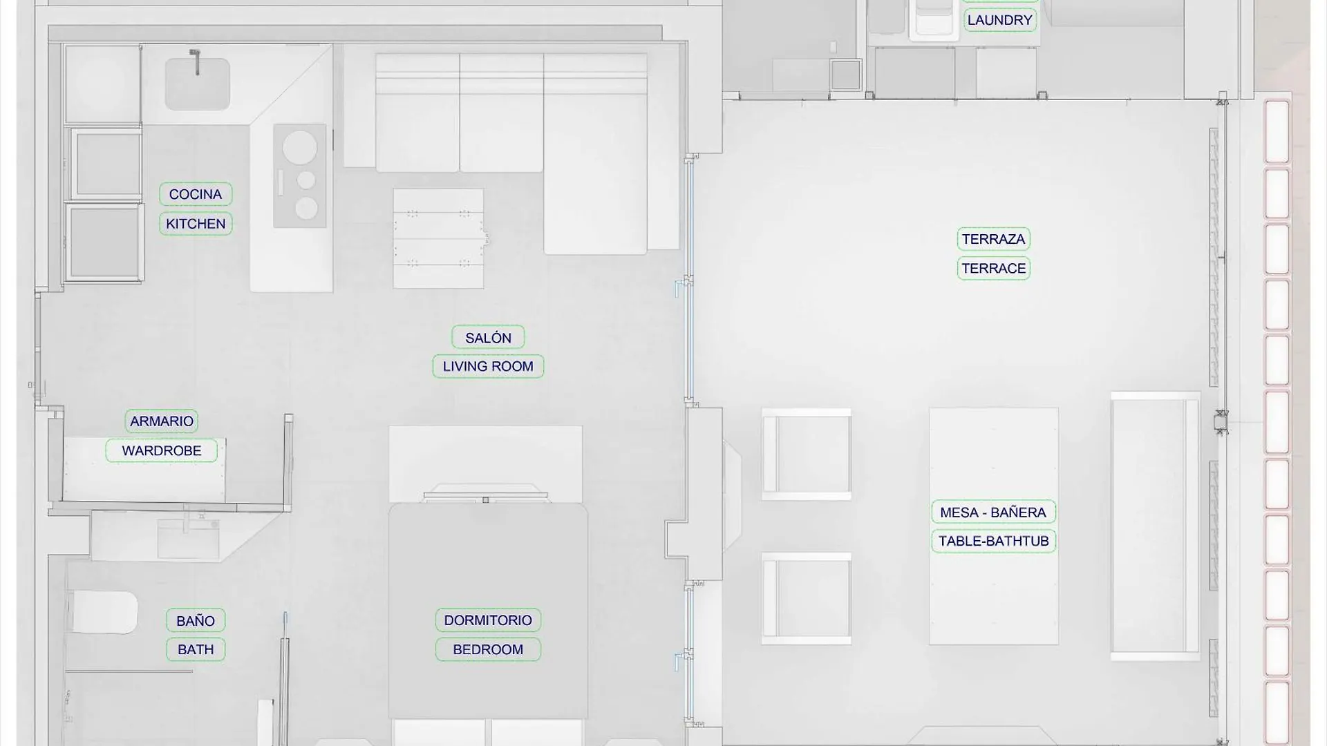 Iron House - Luxury Penthouse With Bathtub Apartment Marbella